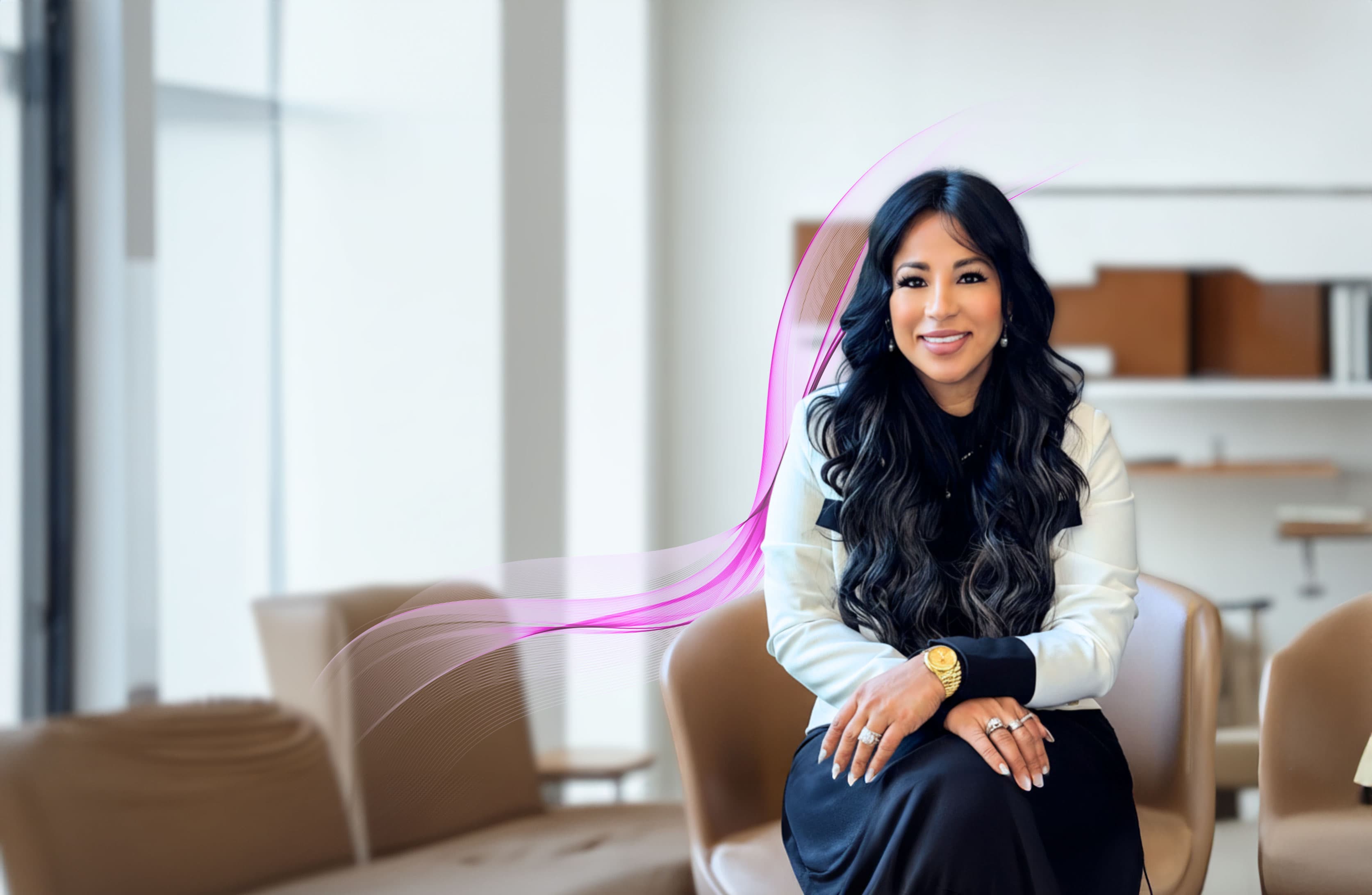 Immigration attorney Elizabeth Rosario at her law office